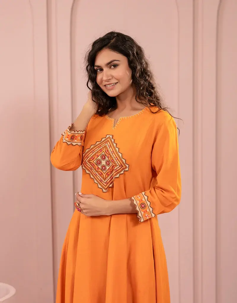Saffron Charm Yoke Embroidered Set_3.webp