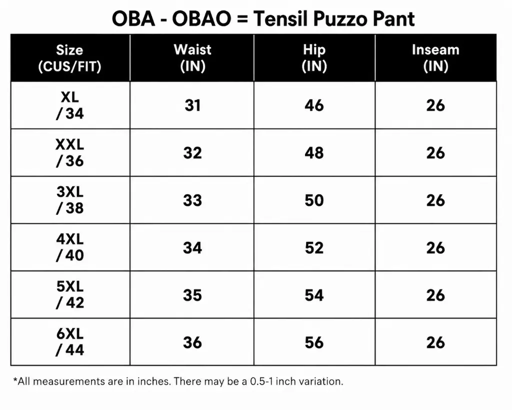 Abhishek Pant size chart.webp