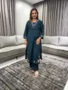 Midnight Blossom Flex Cotton Co-Ord Set
