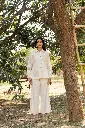 Ivory Grace Premium Mull Mull Cotton Co-ord Set