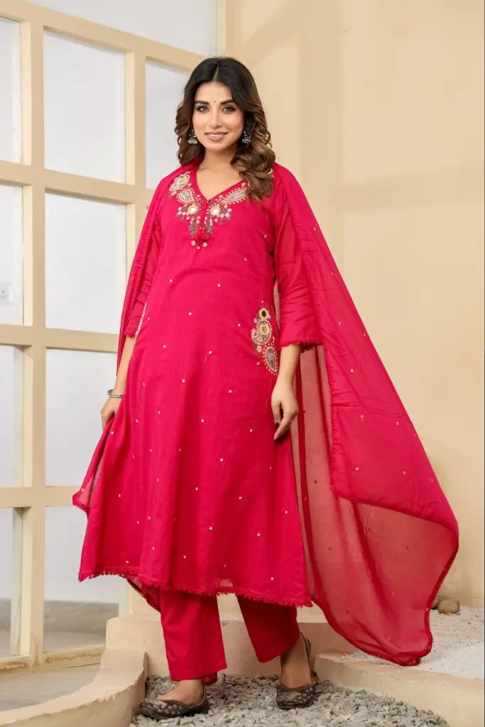 Rani Noor Mull Cotton Suit Set