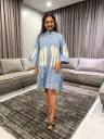 Cloud Wash Cotton Tunic Dress