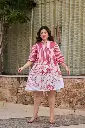 Rose Bloom Premium Soft Cotton Tunic