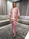 Lavender Paisley Luxe Cord Set