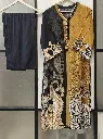 Ochre & Indigo Kalamkari Viscose Muslin Kurta Set