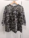 Monochrome Mosaic Pure Cotton Top
