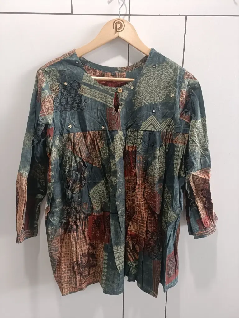 Forest Artisan Pure Cotton Top