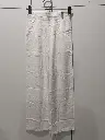 Ivory Elegance Imported Linen Wide Leg Palazzo