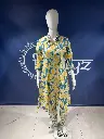 Sunshine Abstract Printed Pure Cotton Kurta Set