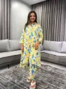 Sunshine Abstract Printed Pure Cotton Kurta Set