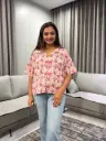 Pink Sea Turtle Pure Cotton Printed Shirt Top