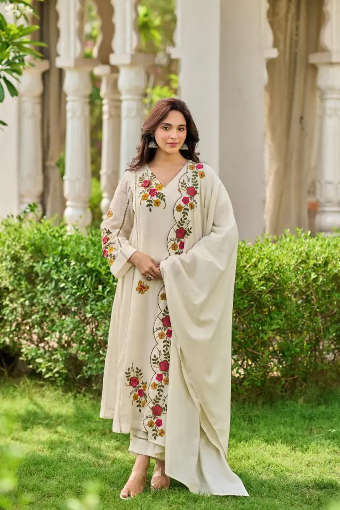 Gulbahar Premium Cotton Crush Suit Set