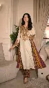 Ivory Heritage Crepe Kurta Set