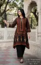 Regal Rust Geometry Muslin Set