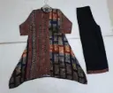 Heritage Check Flared Muslin Set