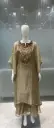 Golden Aura Glass Tissue Kaftan Set