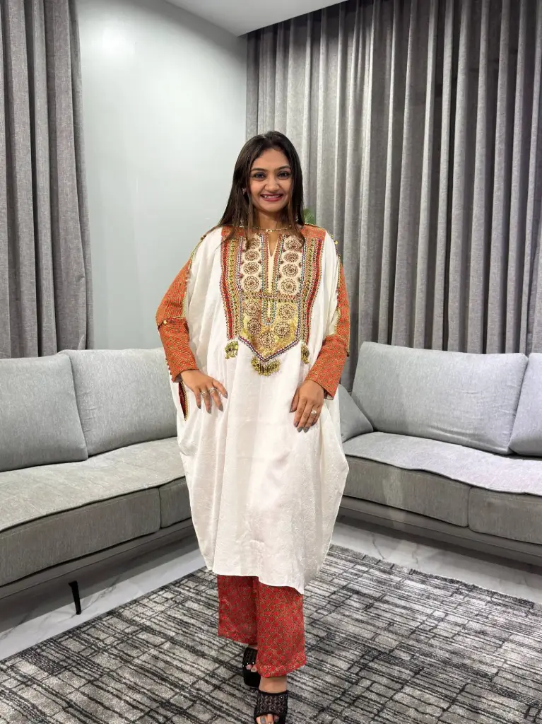 Noor Heritage premium crepe Silk Kurta Set