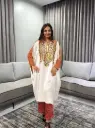 Noor Heritage premium crepe Silk Kurta Set
