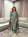 Indigo Heritage Stripe Pure Cotton 3-Piece Set