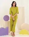 Luci Green Solid Co-ord Set