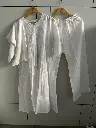 White Chikankari Embroidered Pure Cotton 3-Piece Kurta Set