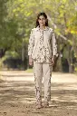 Sunny Day Botanical Floral Embroidered Cord Set