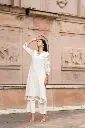 Ivory Grace Beige Embroidery 2 Piece Set