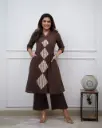 Cocoa Mirror Two Piece Kurti Set