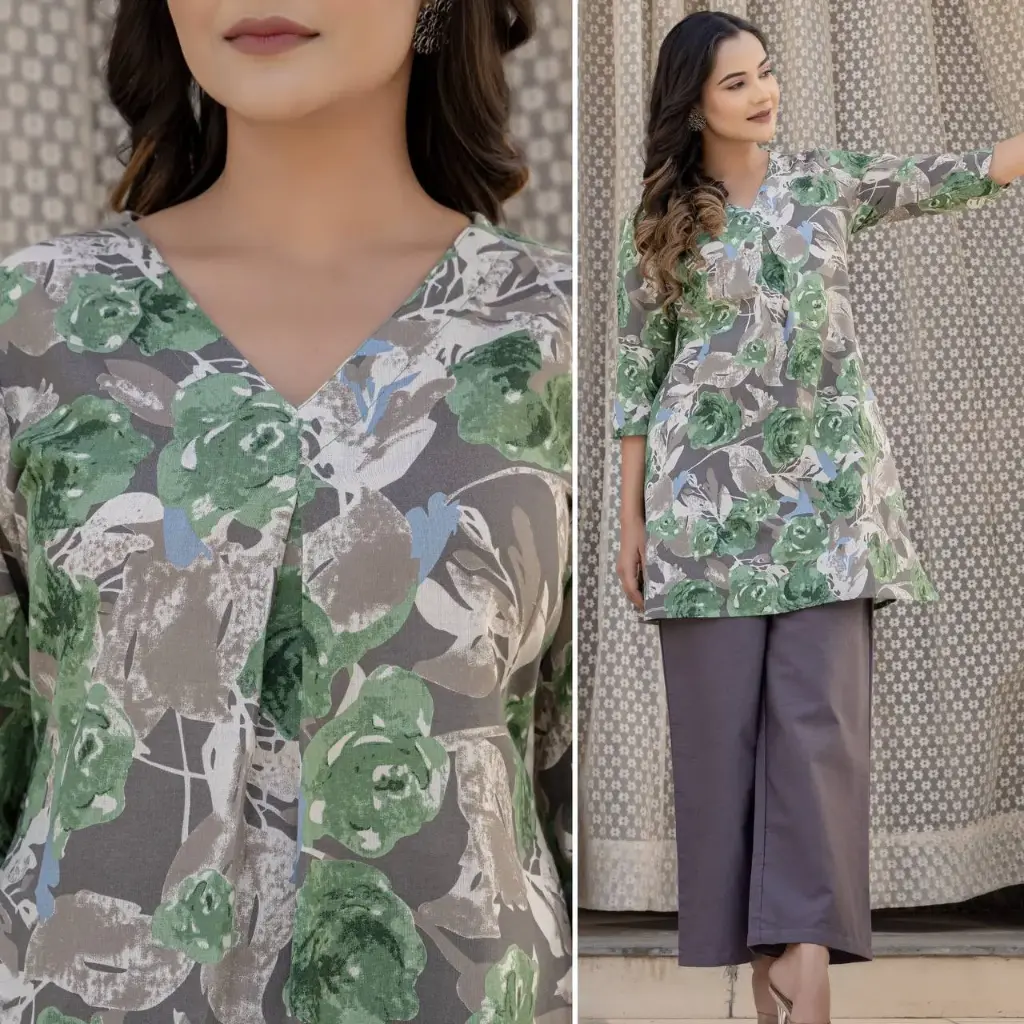 Olive Grove Flex Cotton Co-ord Set