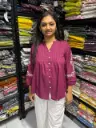 Ira Embroidered Cotton Puff Sleeve Top