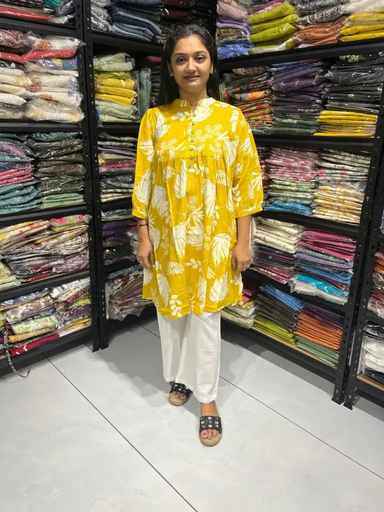 Amaya Sunshine Cotton Tunic