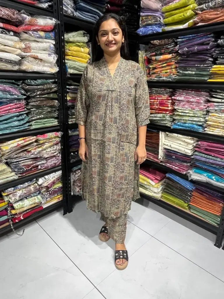 Meera Tribal Chic Cotton Set