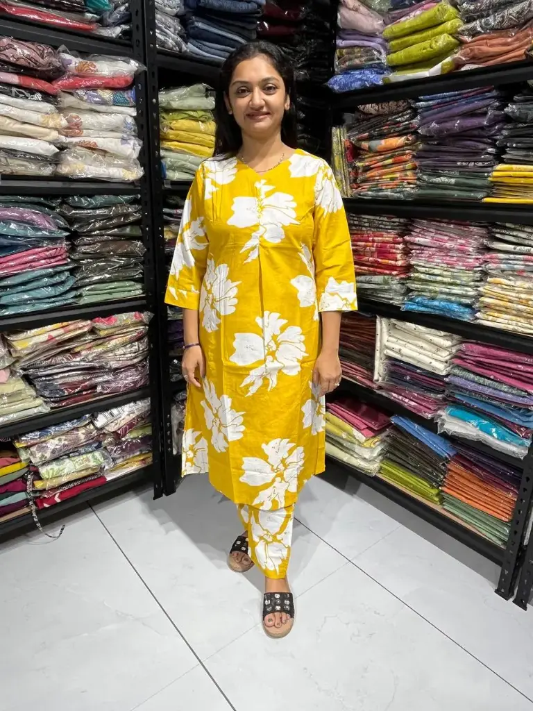 Sitara Vibrant Bloom Cotton Set