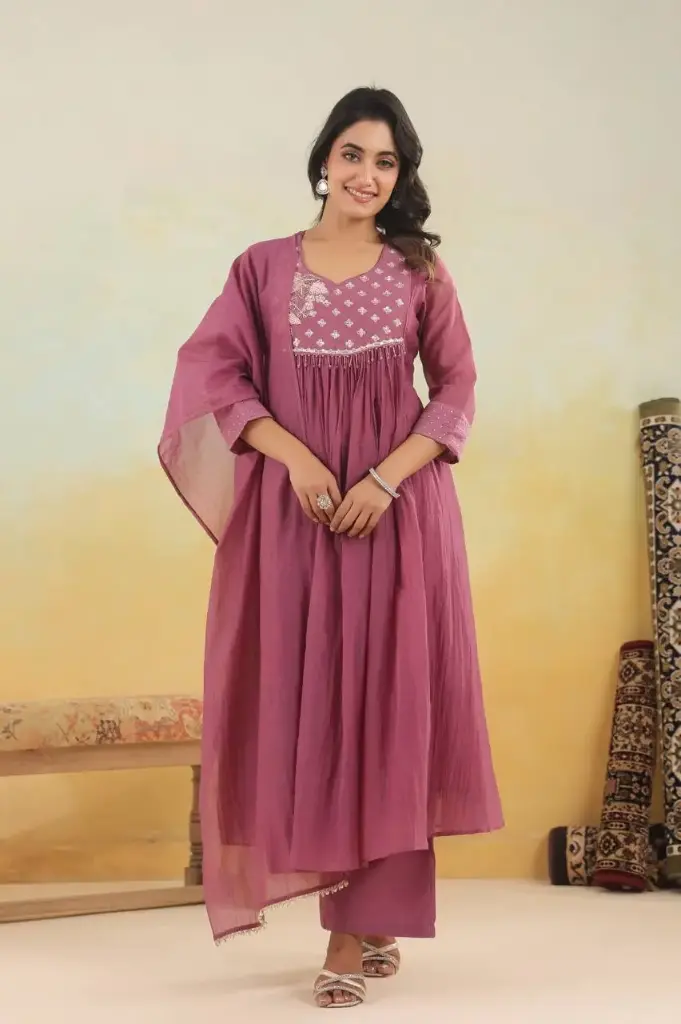 Ishita Embroidered Elegance 3Pc Suit