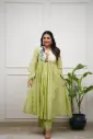 Sitara Heritage Bloom Mul Chanderi 3Pcs Suit