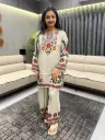 Kashmira Elegance Viscose Muslin Cord Set