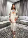 Kashmira Elegance Viscose Muslin Cord Set