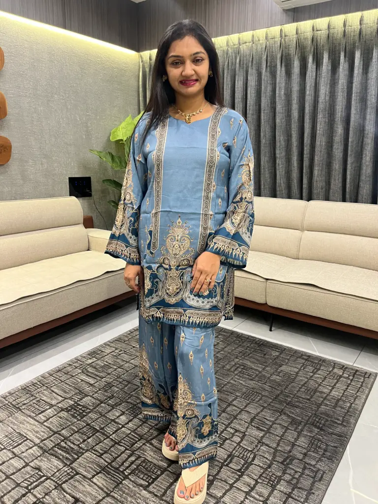 Kashmira Heritage Muslin Cord set