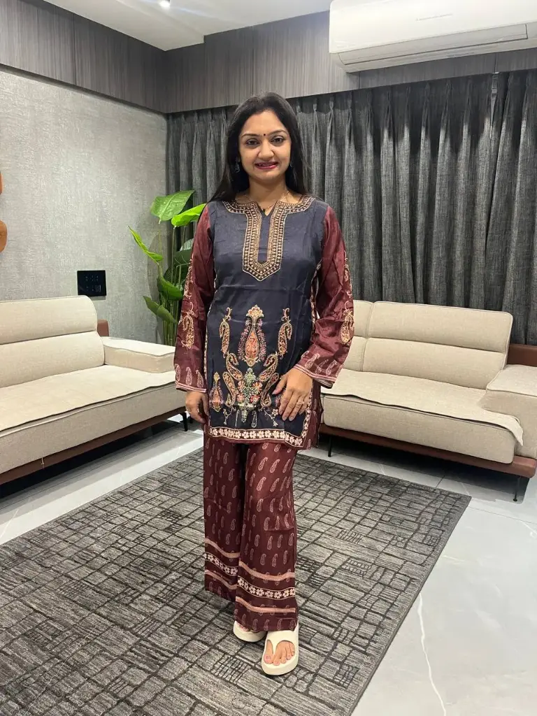 Kashmira Royale Beads Work Co-ord Set