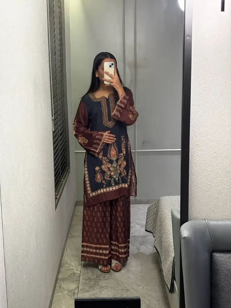 Kashmira Royale Beads Work Co-ord Set