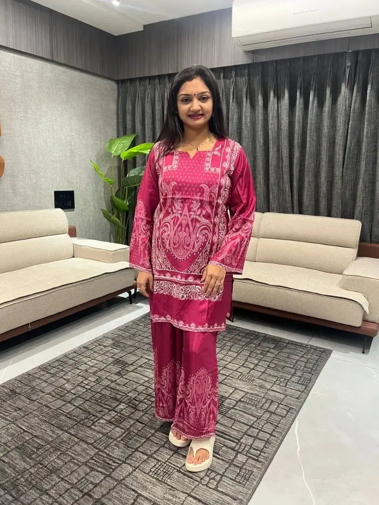 Gulnaar Kashmira Print Co-ord Set