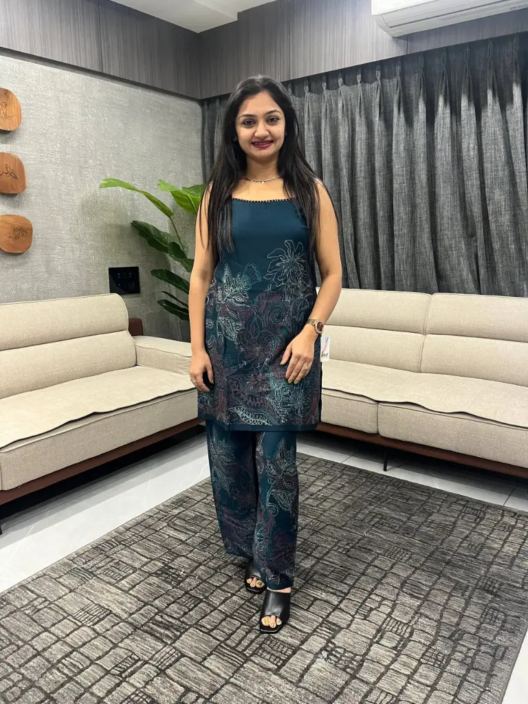 Elara Gazzi Silk Spaghetti Co-ord Set