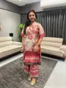 Zarah Kashmira Print Kaftan Co-ord Set
