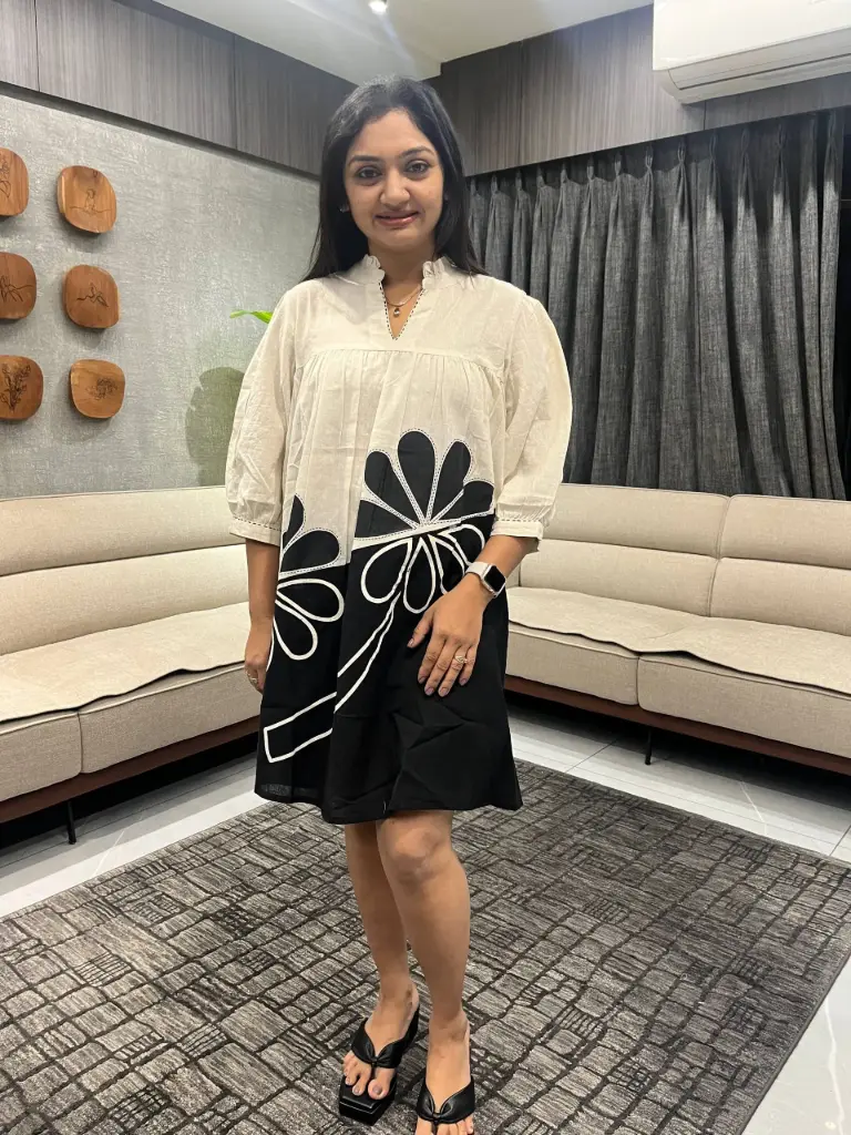 Hand Painted Cotton Tunic