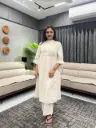 Ivory Charm Cotton Kurta Set
