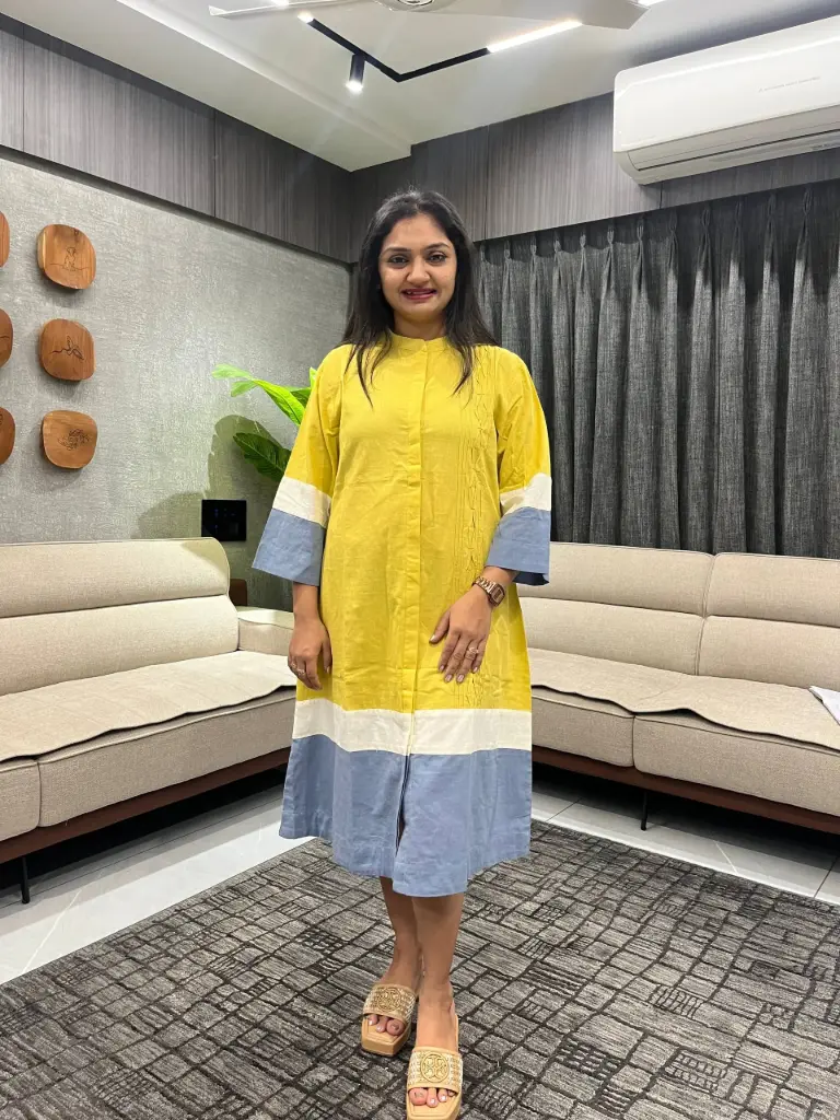 Sunshine Trio Cotton Dress