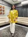 Sunshine Bloom Cotton Tunic