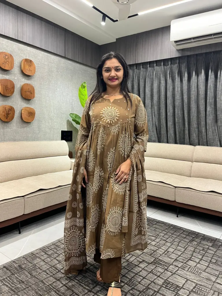 Earthy Charm Cotton 3-Piece Set