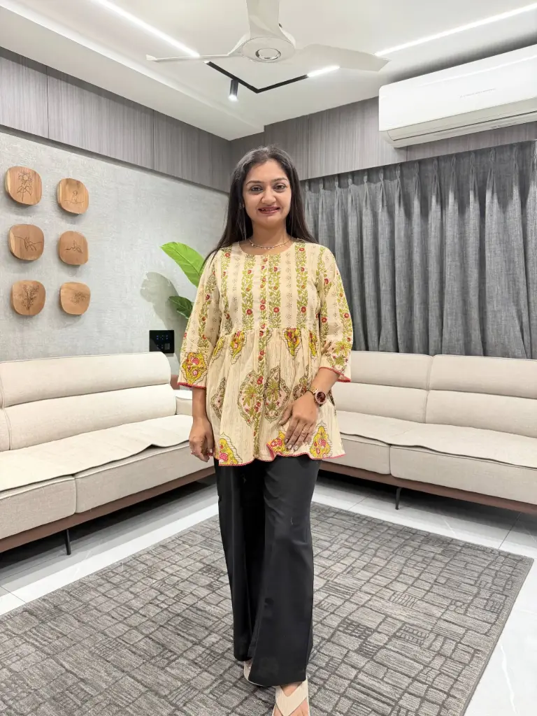 Vanilla Vine Crochet Premium Tunic