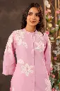 Pink Bloom Cotton Co-ord Set